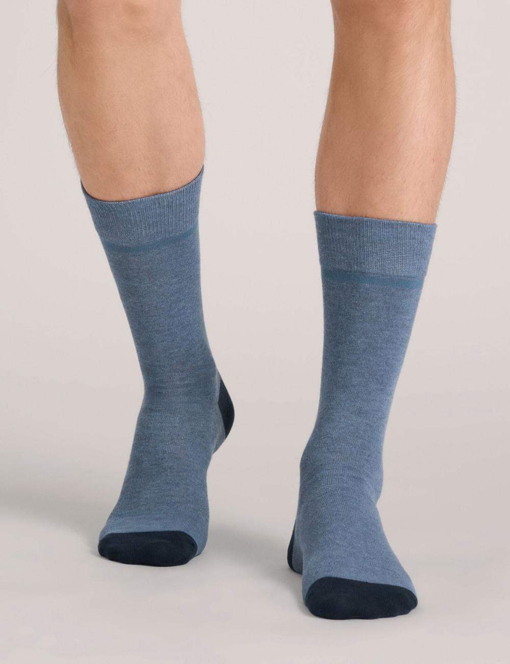 Men Ted Baker 6 Pack Cotton Rich Mixed Crew Socks Blue | Egypt  XGJVH-8032