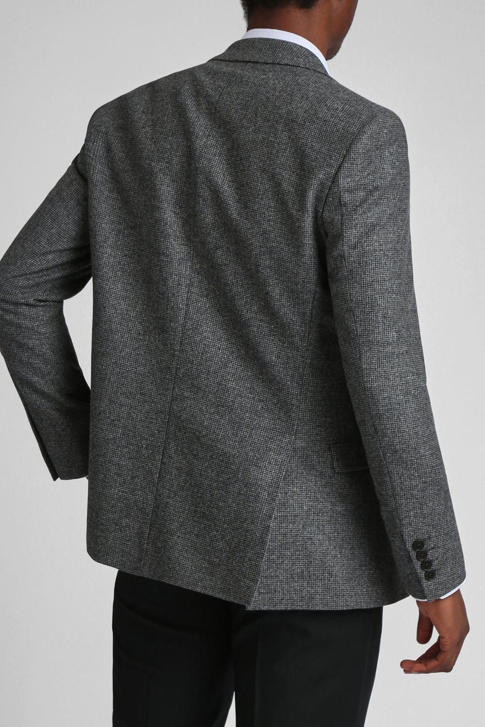 Men Ted Baker ASOJS - Puppytooth Check Slim Fit Blazers Charcoal | Egypt  AKOHM-9538