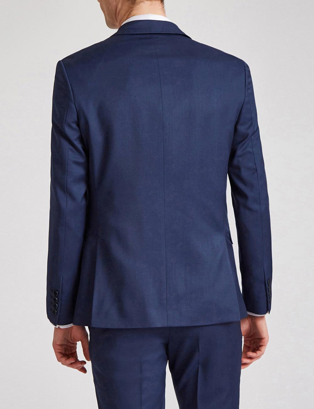 Men Ted Baker FINLAYJS - Twill Wool Slim Fit Suit Jackets Blue | Egypt  XBLGO-0287