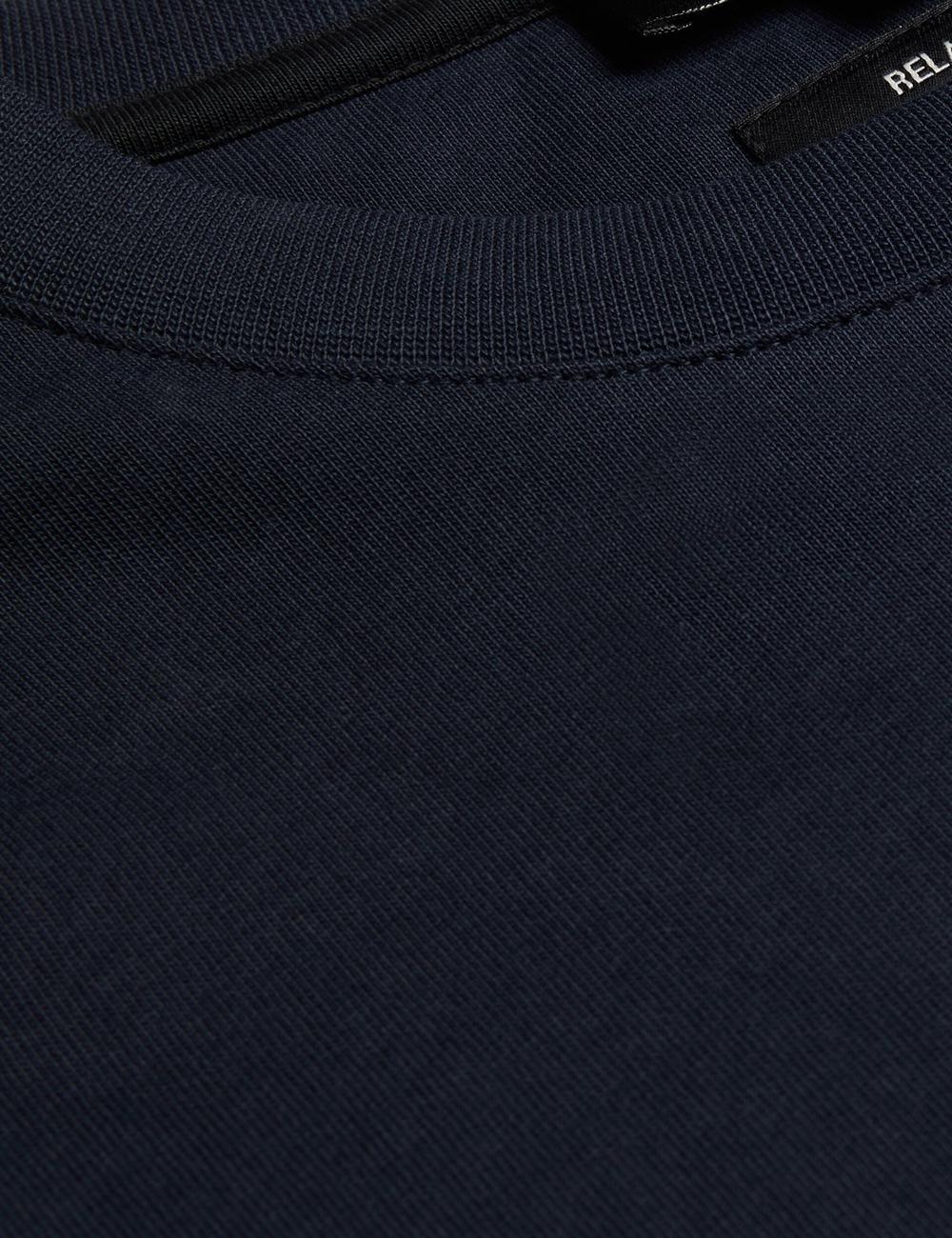 Men Ted Baker KORNKA - Short Sleeve Relaxed Fit Cotton T-Shirts Navy | Egypt  LFJYG-8321