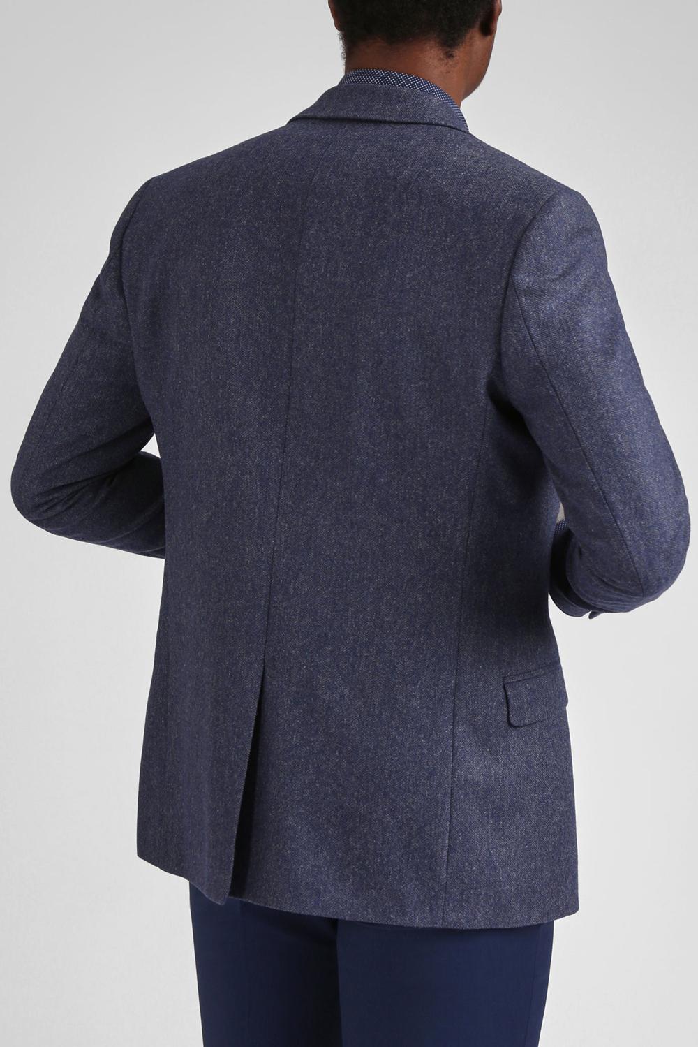 Men Ted Baker TIANJS - Textured Wool Blend Tailored Blazers Blue | Egypt  AHUOQ-9078
