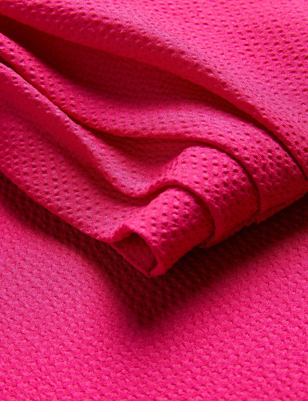 Women Ted Baker ANINI - Textured High Neck Sleeveless Top Blouses Fuchsia | Egypt  YRDAO-6427