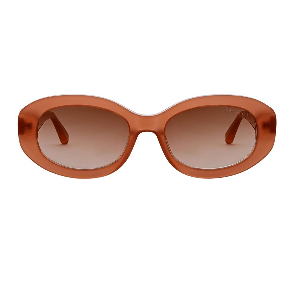Women Ted Baker DAISIE - Chunky Oval Bow Detail Sunglasses Rose Pink | Egypt  FYKBM-3147