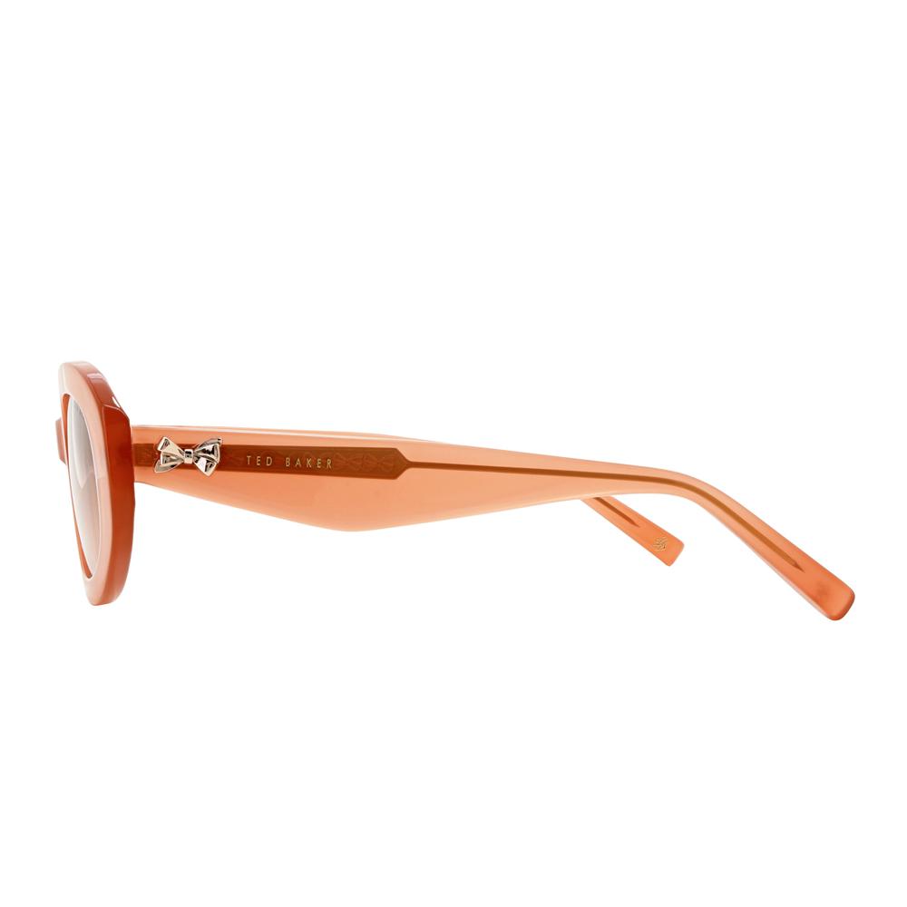 Women Ted Baker DAISIE - Chunky Oval Bow Detail Sunglasses Rose Pink | Egypt  FYKBM-3147