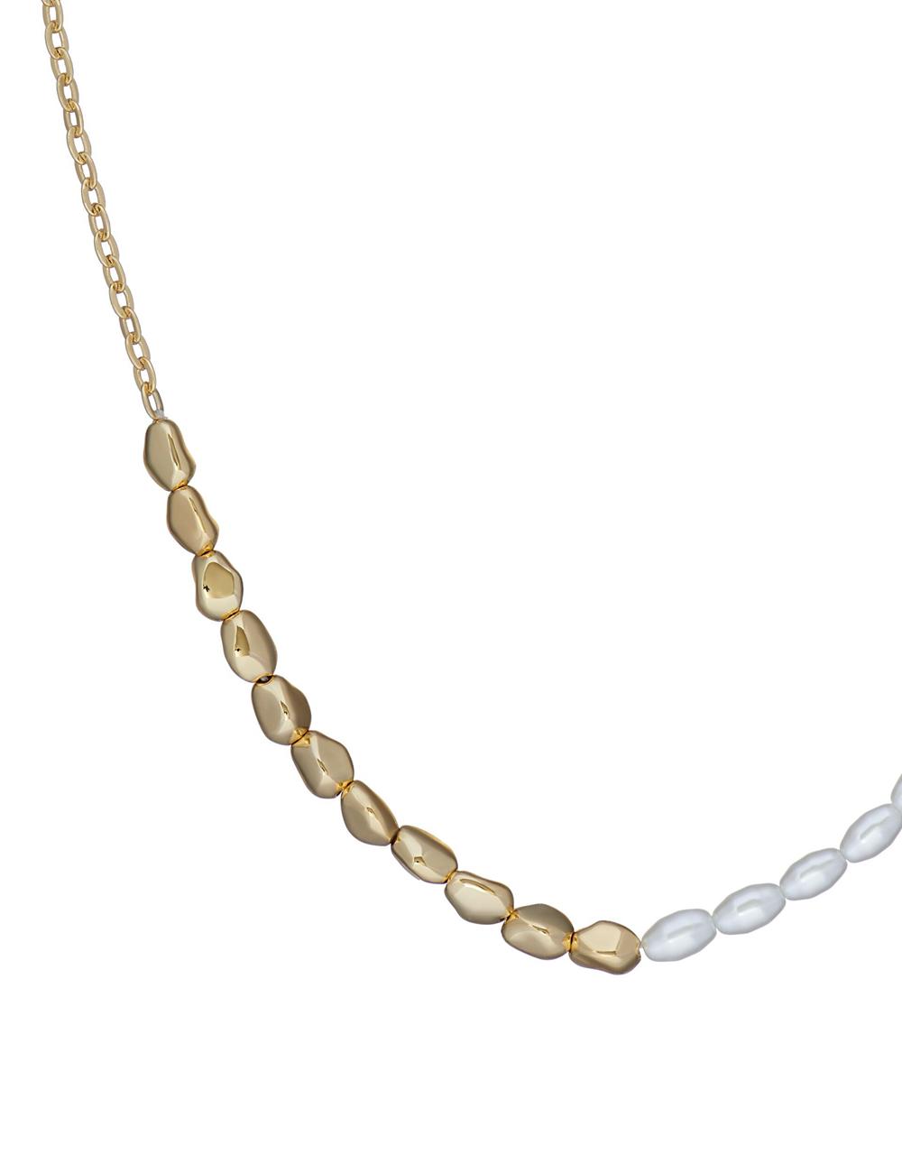 Women Ted Baker ILENIE - Island Pearl Beaded Necklaces Gold | Egypt  ALDYM-1504