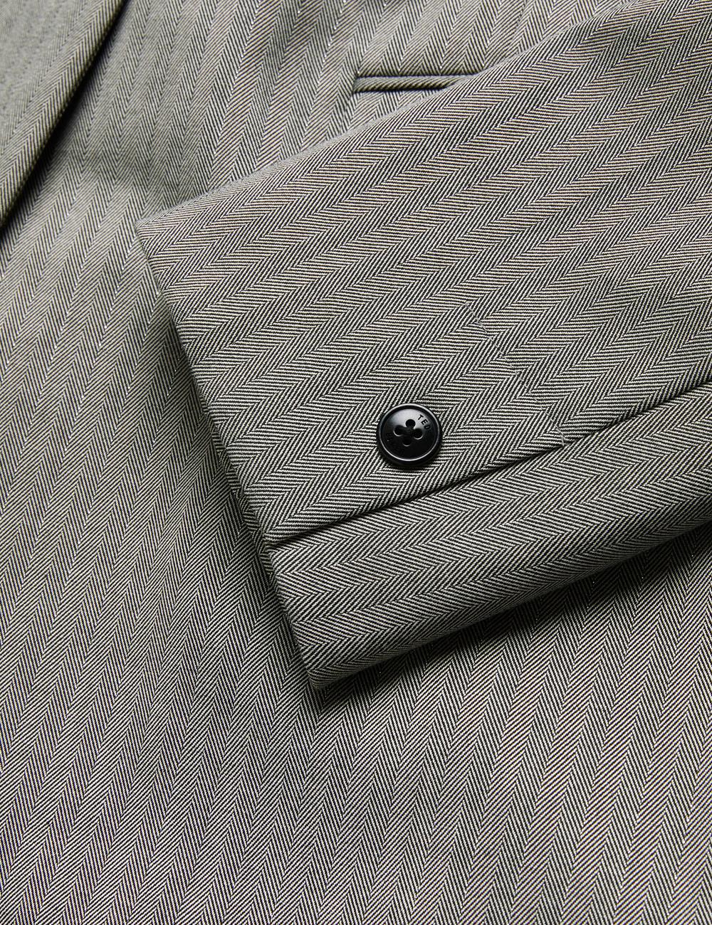 Women Ted Baker KOA - Oversized Herringbone Single Breasted Blazers Dk-Grey | Egypt  JVOSZ-1206