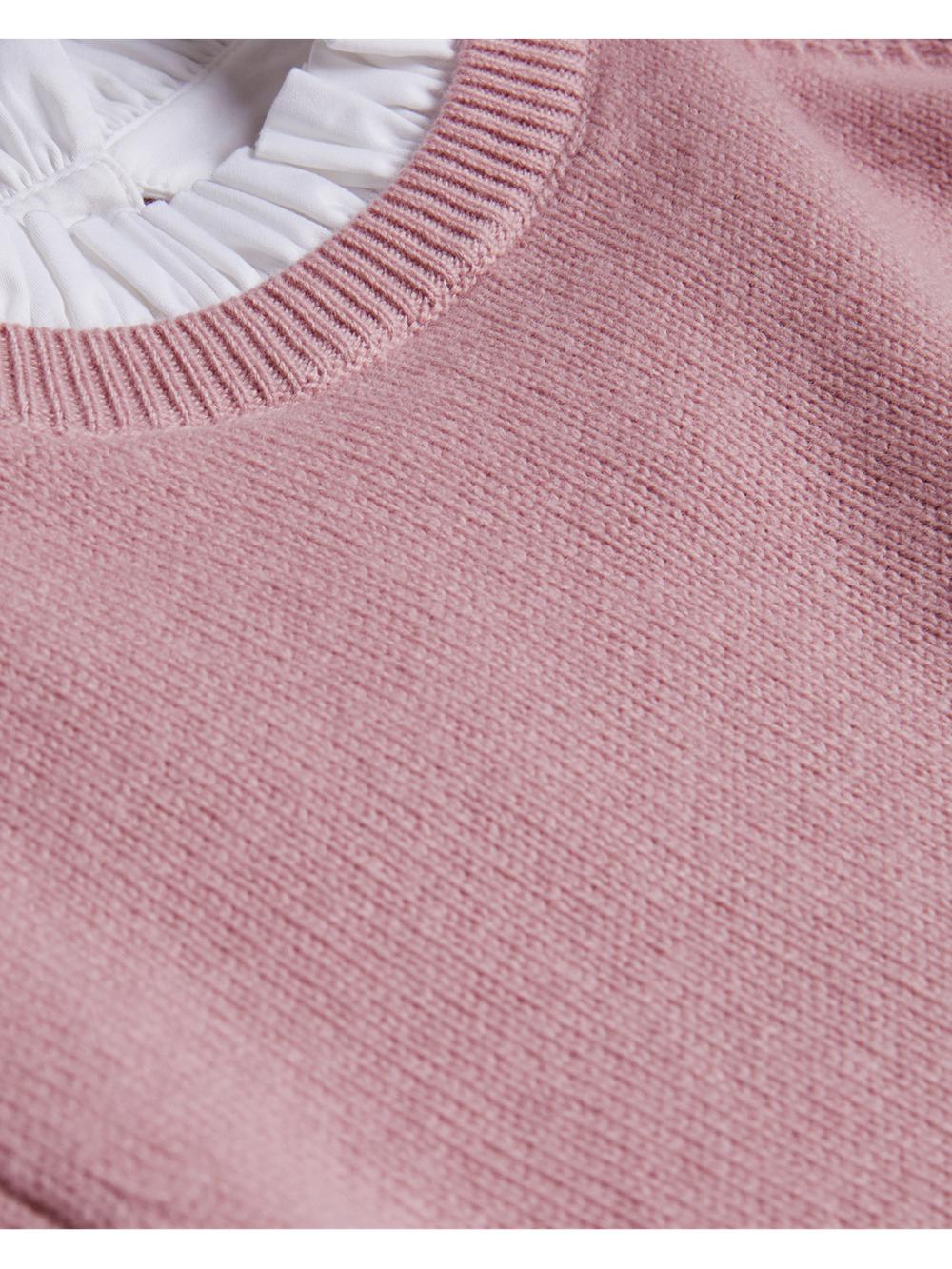 Women Ted Baker LISSIAH - Bobble Detail Shirt Hem Knitted Jumpers Dusky-Pink | Egypt  HSAOB-6180