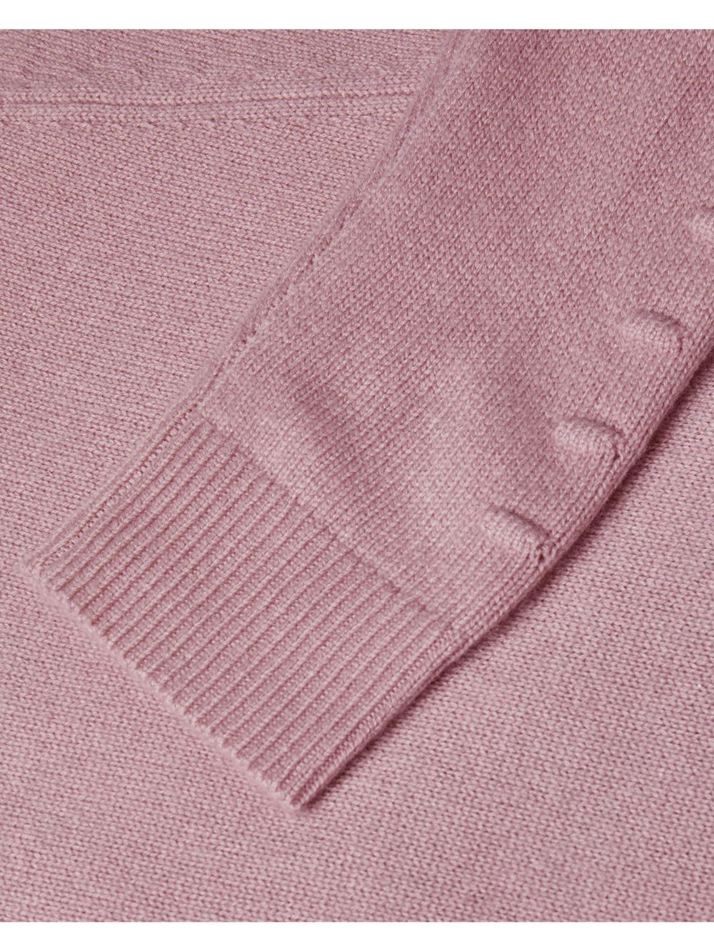 Women Ted Baker LISSIAH - Bobble Detail Shirt Hem Knitted Jumpers Dusky-Pink | Egypt  HSAOB-6180