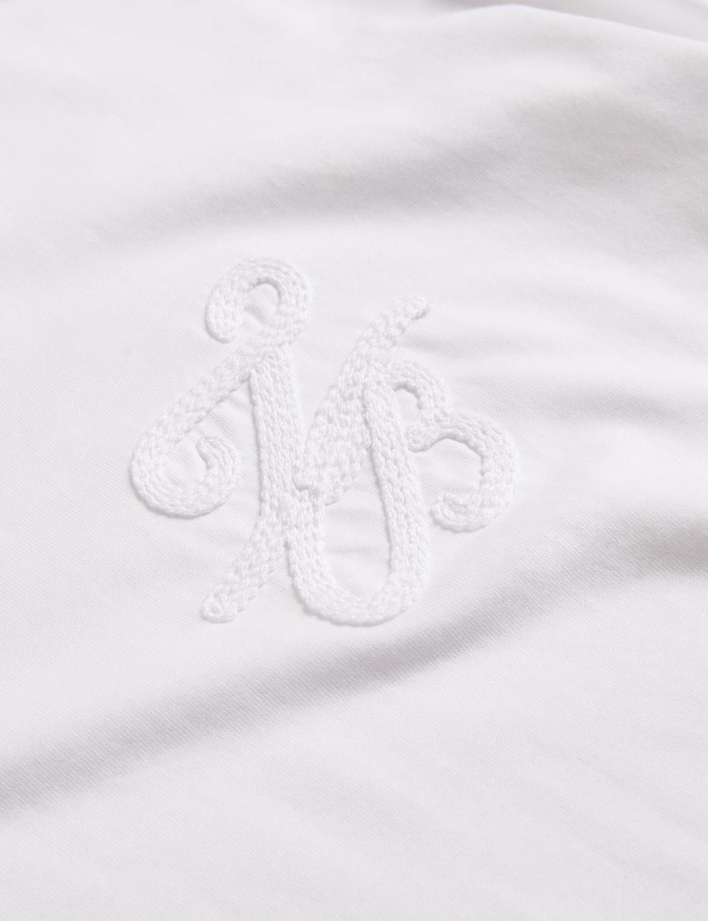 Women Ted Baker MALORRY - Embroidered Logo Boxy Cotton T-Shirts White | Egypt  LRFNM-7829