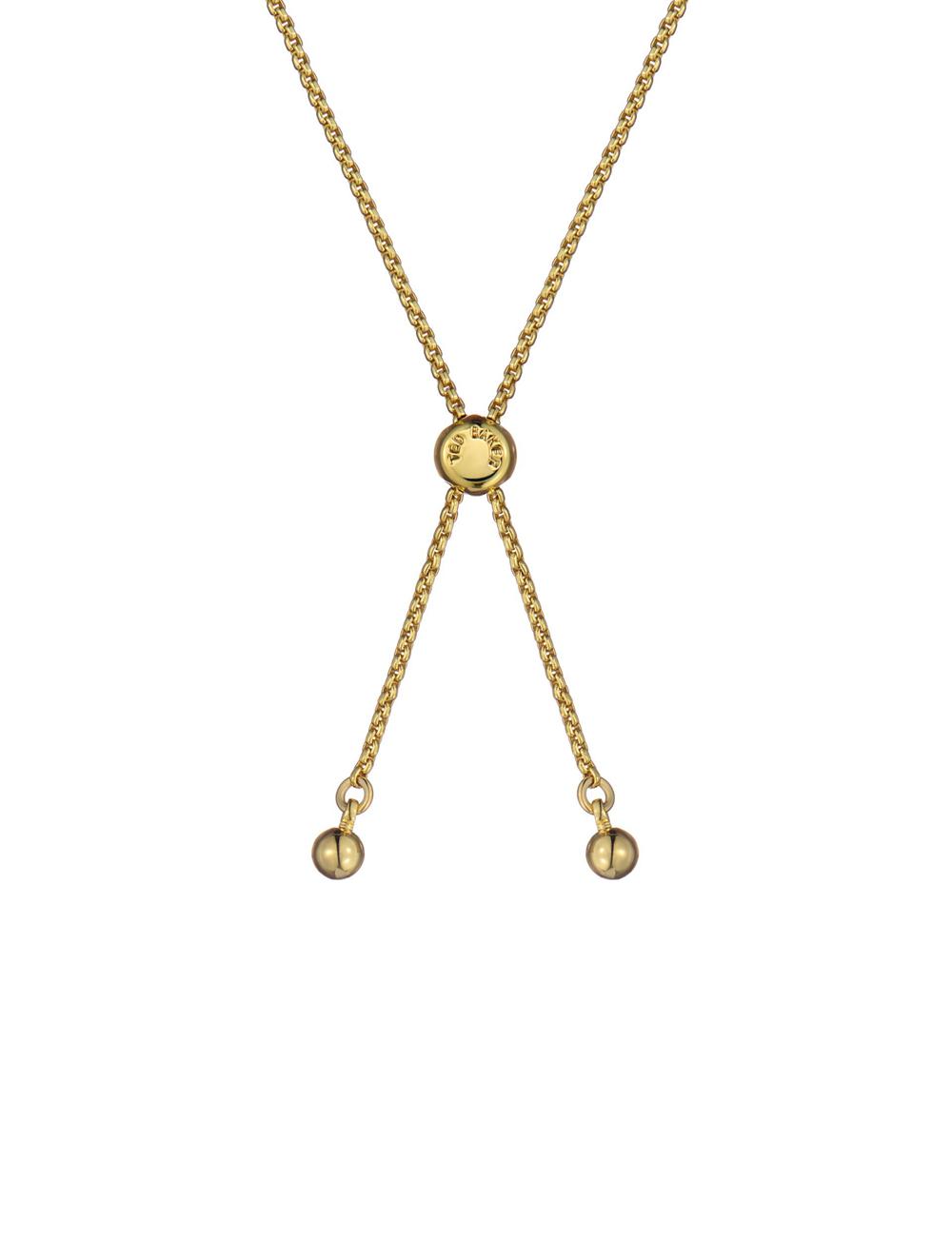 Women Ted Baker MONELLE - Monogram Logo Coin Adjustable Bracelets Gold | Egypt  YEBZV-5721