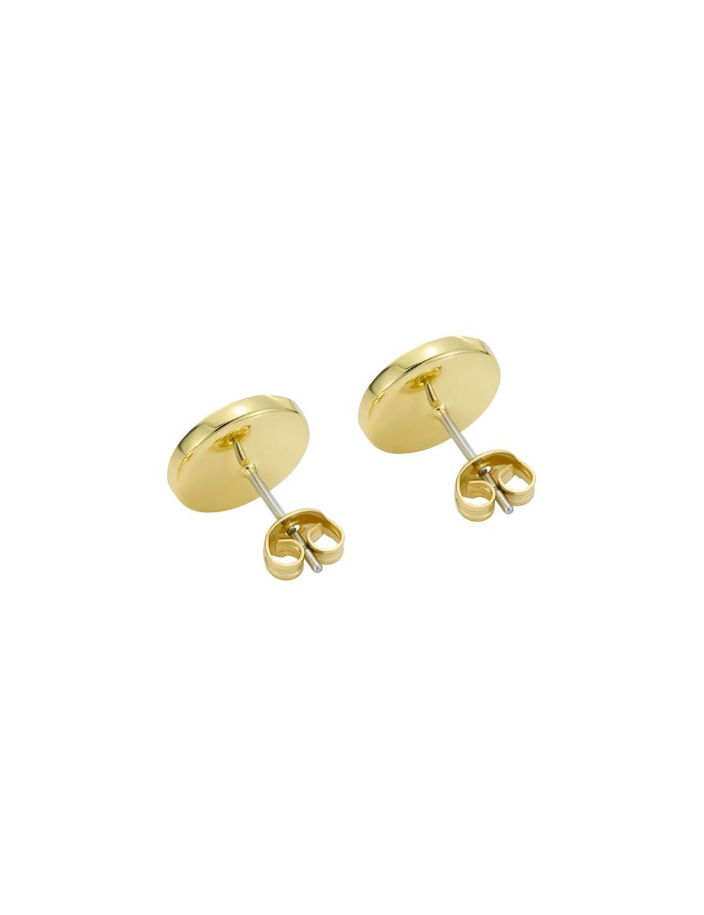 Women Ted Baker MONLIA - Monogram Logo Stud Earrings Gold | Egypt  GIMDH-7935