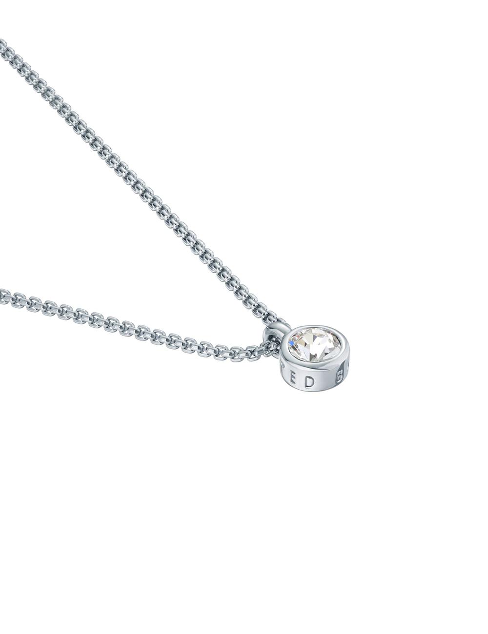 Women Ted Baker SININAA - Mini Crystal Pendant Necklaces Silver | Egypt  CTWNG-3145