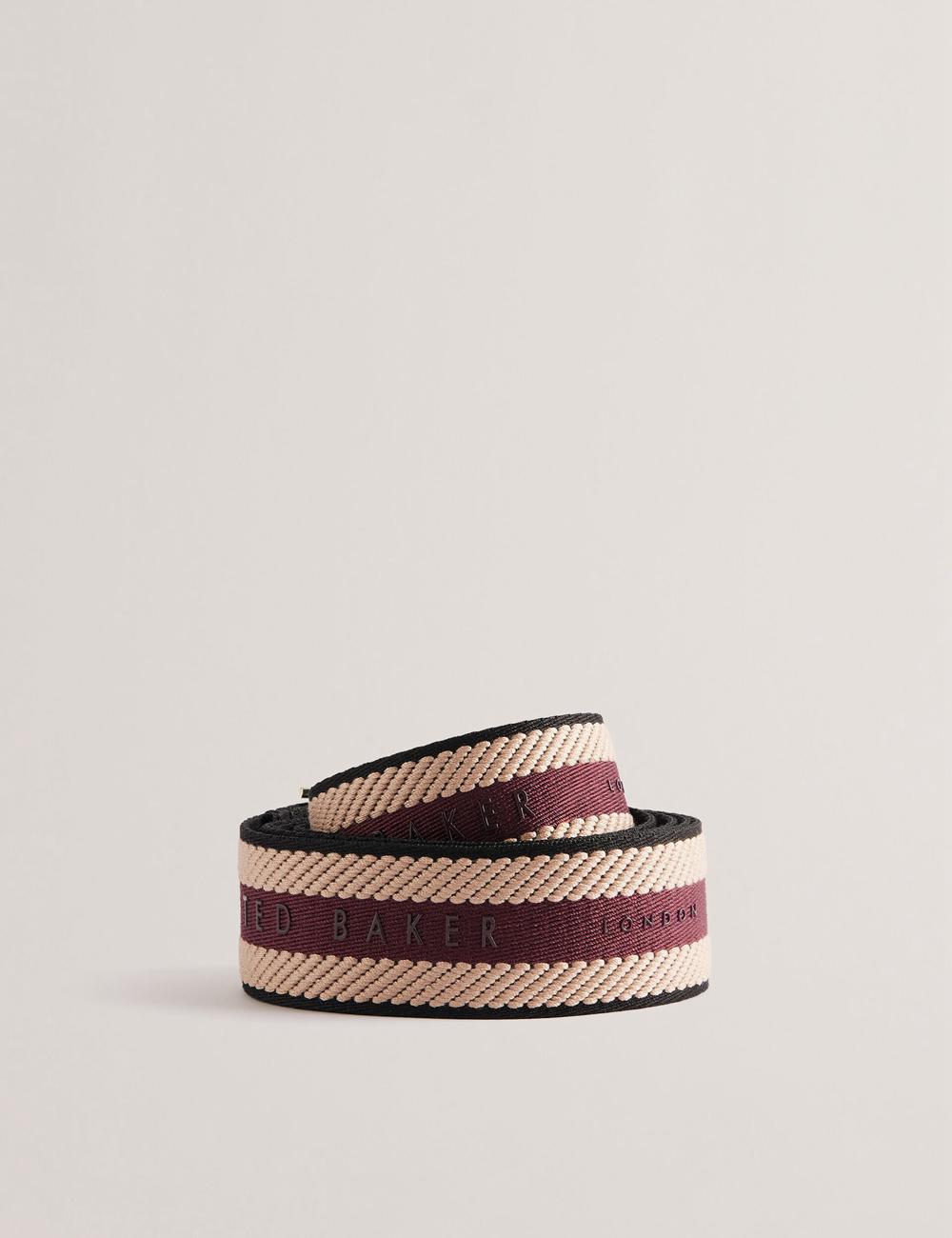 Women Ted Baker WEBBII - Branded Webbing Detachable Bag Straps Purple | Egypt  OZDAU-2096